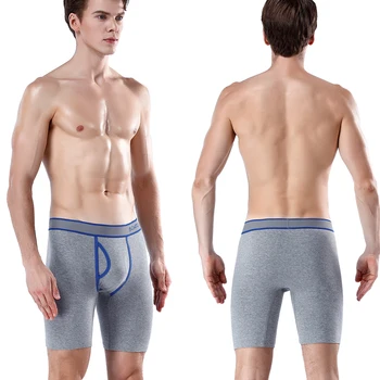 Camuflaj Lenjerie de corp pentru Bărbați W/ Fly Boxer Bumbac Chiloți pentru Bărbați Chiloți pantaloni Scurți de sex Masculin Calvin Confortabil Brand 2020