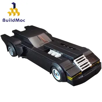 Buildmoc Mini Super-Erou 1989 Batmobilul Ediție Limitată Technic Blocuri Kit Cărămizi Film Copii de Model cadou