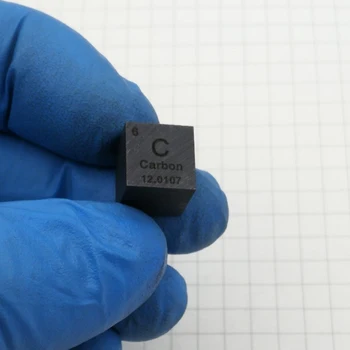 99.9% Puritate Mare Bloc de Carbon Carbon Metal Tabelul Periodic Cub C Cub Hobby Display Colecție de 10*10*10mm