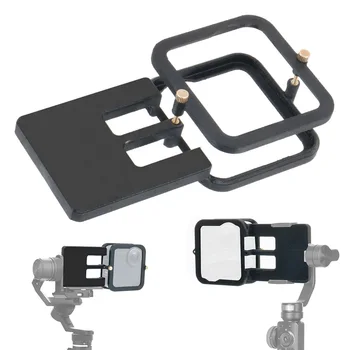 Comutatorul de Acțiune aparat de Fotografiat pentru a Gimbal Adaptor pentru DJI Osmo Mobile 4 OM4 Zhiyun Moza Stabilizator Handheld Monta Placa pentru GoPro MAX 360