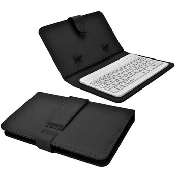Slim Portable Bluetooth Wireless Keyboard Universal Mini Caz de Tastatură Pentru Tabletă, Laptop, Smartphone, iPad IOS de Sprijin Android