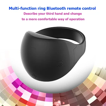 R51 Portabil Deget Inelul Bluetooth 5.0 Control de la Distanță Inteligent Wireless Remote Controller pentru iOS Telefonul Mobil Android TV Box