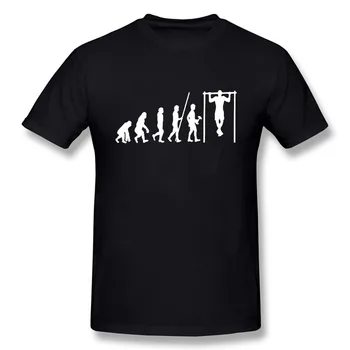 Evoluția Gimnastică de Moda T-Shirt de Ziua de nastere Amuzant de Bumbac Mâneci Scurte T Shirt de Cauzalitate O-gât Topuri Tricouri Hip Hop Supradimensionate