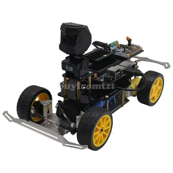 XR-F1 Măgar Masina Robot Inteligent Car Kit-AI de Conducere Auto Car Kit w/ Camera HD 720P Neterminate