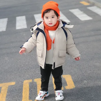 2019 nou toamna și iarna pentru copii coreean strat de bumbac copilul sacou captusit activități în aer liber băieți jos jacheta bumbac copii