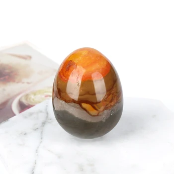 1 BUC Delicate elipsă pietre naturale și minerale prime cristal forma de ou gem poate fi usd pentru decor decor acasă și DIY cadou