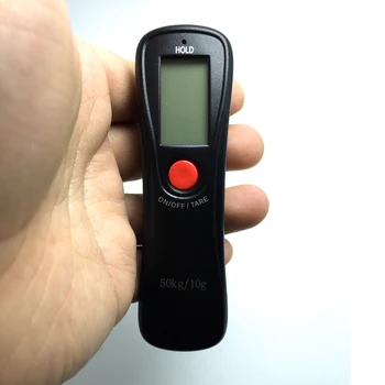 Portabil Mini Digital de Mână 50Kg 10g Pește Cârlig Agățat de Scară Electronice de Ponderare Depozitare Scară LED-uri de Afișare Echilibru