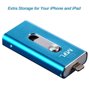 MGL USB flash drive OTG 8GB 16GB Pendrive 32GB 64GB Memorie Stick de 128GB usb 2.0 Pentru iPhone X/8/7/7 Plus/6/6s/5/SE/ipad Pen Drive