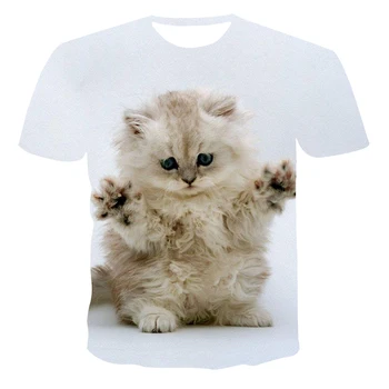 Moda de Vara Tricou Barbati Femei 2020 Nou Animal 3D de Imprimare pentru Bărbați T-Shirt Respirabil Streetwear Imprimare Tricou Barbati XXS-6XL