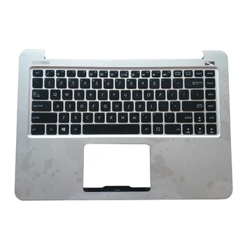 Argint Laptop LCD Capac Spate/Frontal/Balamale/Balamale Capac/zonei de Sprijin pentru mâini/Jos de Caz Pentru ASUS K401 A401L K401L K401U K401LB V405L