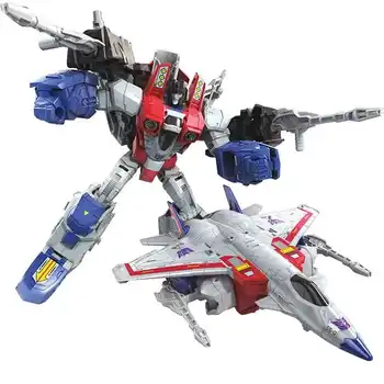 NOI Hasbro Transformers Generații - Starscream (Puterea Primilor Clasa Voyager) 18cm PVC Actiune si Jucărie Cifre E1137