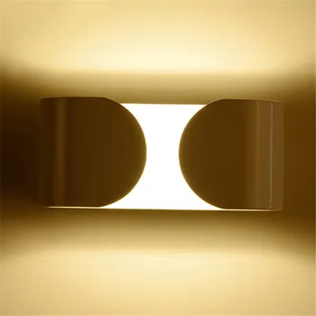 6W LED Lampă de Perete din Aluminiu Tranșee de Perete Decorative Living Dormitor Hol Terasa Lumini de Perete AC85-265V NR-105