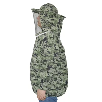 1 Buc Apicultor de Camuflaj Îmbrăcăminte Respirabil Apicultura Îmbrăcăminte de Protecție Adecvată Pentru Inaltime 150cm-180cm