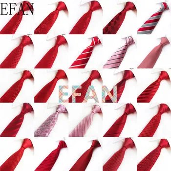 Roșu Roz Mirele Cravate de Matase Clasic Paisley Cravate Barbati pentru Nunta Cravata de Lux Carouri cu Dungi Flori Personaliza Legături de Gât