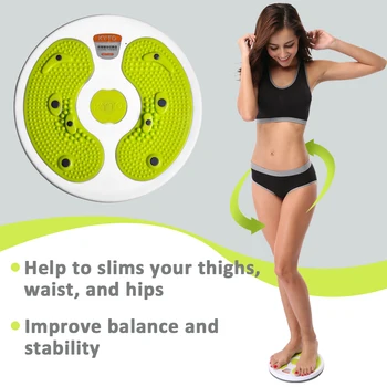 KYTO Talie Disc de Fitness Figura Trimmer poftă de mâncare Bord Corp Slăbire Echipamente-în formă de Picior Pedala Balance Board Pentru Sport Acasă