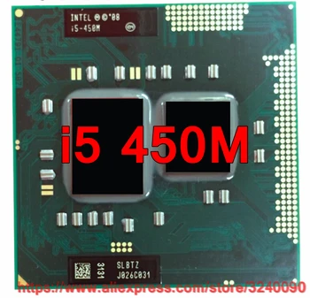 Original intel Core i5 450M 2.40 GHz i5-450M Procesor Dual-Core PGA988 Mobile CPU Laptop procesor transport gratuit
