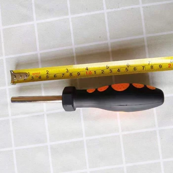 1 buc 190mm Extra Lungi Detașabil, Mâner Șurubelniță De 1/4 inch 6,35 mm Coadă de Biți de uz Casnic Unelte de Mână șurubelnițe