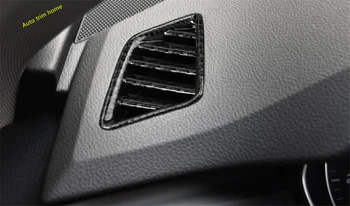 Lapetus tabloul de Bord Aer Conditionat AC Capac de Evacuare, Garnitura se Potrivesc Pentru Audi A4 B9 A5 2017 - 2020 Auto Accesorii / Aspect Fibra de Carbon