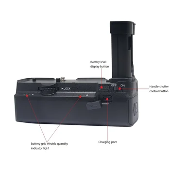 Mcoplus MB-N10 Verticală Multi Puterea Bateriei Hand Grip pentru Nikon Z6 Z7 DSLR Camera cu 1 sau 2 EN-EL15 Acumulator