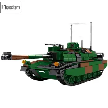 Mailackers Militare Ww2 Tanc Leclerc Tanc Principal De Luptă Blocuri Militare Vehicul Figura Soldații Armatei Cărămizi Jucării Pentru Băiat