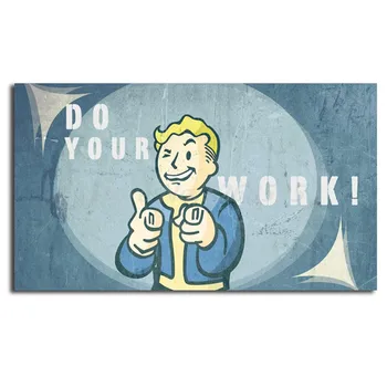 Fallout Vault Boy imagini de Fundal HD de Arta de Perete Joc Panza Pictura, Postere, Printuri Poze de Perete Pentru Living Home Decor de Arta