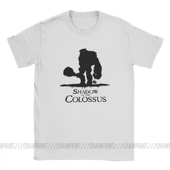 Shadow Of The Colossus Barbati Camasi Vintage Teuri Maneci Scurte Rotund Gat T-Shirt din Bumbac Haine Plus Dimensiunea 4XL 5XL 6XL