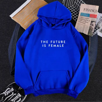 Viitorul Este Feminin Hanorac Plus Dimensiune Topuri de Femei Roz Femei Harajuku 2021 Feministă Îmbrăcăminte Estetică Supradimensionate Hanorac nou