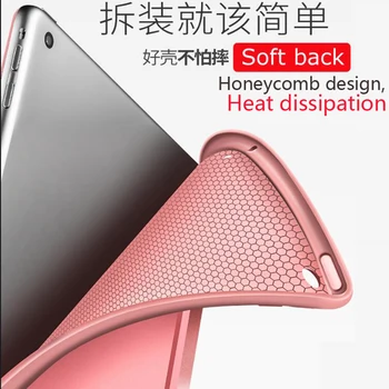 Soft cover pentru apple ipad air 1 caz 2 2017 2018 9.7 Pro 10.5 11 2020 verde, albastru, aur silicon cover pentru iPad air 2 acoperi caz