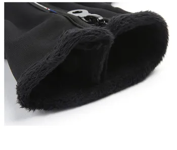 XiaoMi mijia de sport în aer liber mănuși de cald iarna plus catifea degetelor atingeți ecranul splash-dovada de echitatie mănuși pentru bărbați și femei