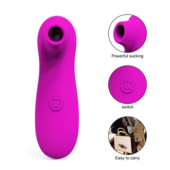 Noua Femeie Vibrator Clit Suge Jucării Sexuale Adulți Clit Sucker Biberon Clitorisul Stimulator Vibrator Vaginal Masaj Pasarica Masturbator