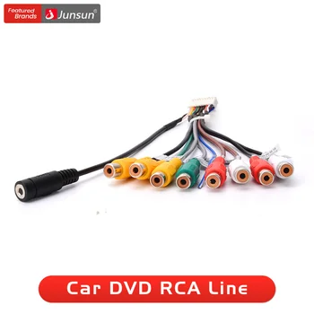 Junsun Masina Radio Stereo RCA de Ieșire Sârmă Aux-in Cablu Adaptor