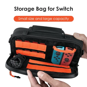 Portabil Impermeabil geanta de transport pentru Nintendo Comutator rezistent la Șocuri Crossbody Piept de Stocare Geanta pentru Nintend Comutator Lite Accesorii