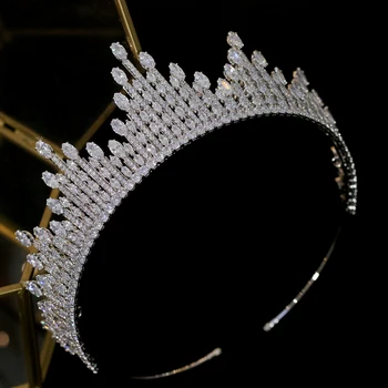 ASNORA de Înaltă calitate nouă picătură de cristal coroanei de mireasa mireasa tiara banda de păr accesorii de par accesorii bijuterii Tiara