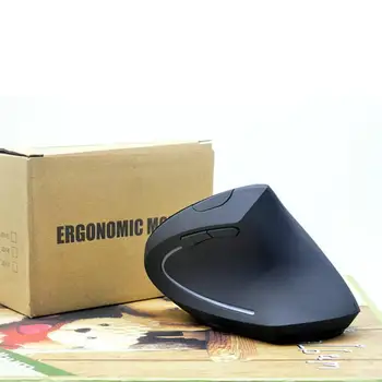 Mouse-ul fără fir Ergonomic Vertical Mouse Optic 800 1200 1600 DPI, 6 Butoane de Mouse Pentru Calculator, Laptop, Periferice de Calculator