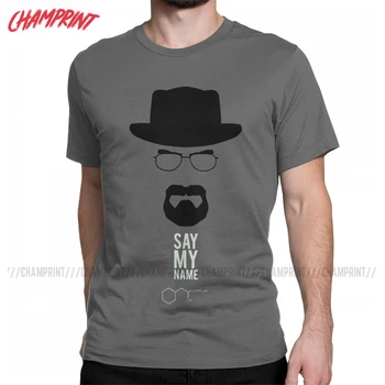 Breaking Bad Walter White T-Shirt pentru Bărbați TV Amuzant din Bumbac Tricou Rotund Gat Maneci Scurte T Shirt Idee de Cadou de Îmbrăcăminte