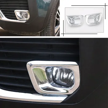 Pentru Peugeot 5008 2017 2018 ABS Cromat din Față sau din Spate de Ceață Spate Lumina de Lampă Capac Ornamental 4buc Accesorii Auto Tapiterie Auto Styling