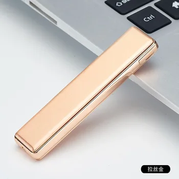 Creative Ultra-subțire Bricheta USB Vânt Brichetă încărcător cu Plasmă Juca Cool Gadget Electronic Bricheta Accesorii