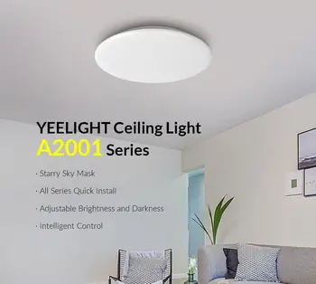 Yeelight A2001C550 50W Led-uri Inteligente Ceilling Lumina Estompat WiFi/bluetooth Smartphone App de Control de la Distanță Lampă de Tavan Munca