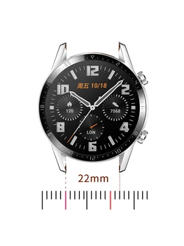 NOUL Universal de ceas curea 20mm 22mm Milanese loop ceas trupa de Înlocuire Brățară de metal brățară Ceas inteligent Accesoriu