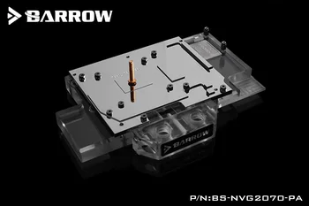 BARROW Apă Bloc folosi pentru NVIDIA RTX2070 Fondatorii Ediție/Ediții de Referință/EVGA 2060/GTX1660Ti Acoperire Completă GPU Bloc D-RGB 3PIN