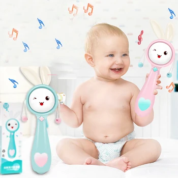 Muzica Pentru Copii Teether Jucărie Zuruitoare Copil Educație Mobile Pat Copii Pat Clopot Nou-Născut Cărucior, Pătuț Copil Suzeta Plange Lacrima