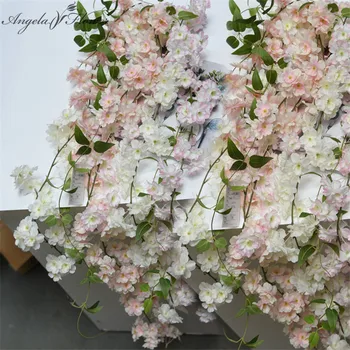 1,8 m de Mătase floare de Cires rattan DIY nunta flori artificiale de viță de vie upgrade nou decor pentru hotel fundal vitrina de Craciun