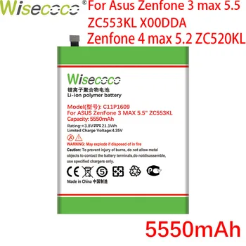 WISECOCO 5550mAh C11P1609 Bateriei Pentru Asus zenfone3 max 5.5 ZC553KL X00DDA zenfone 4 max 5.2 ZC520KL X00HD Telefon