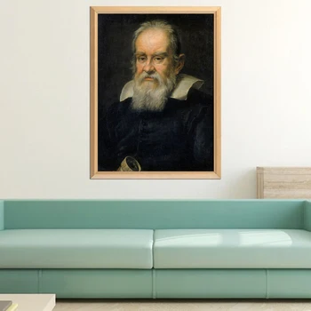 OUYIJIA Mare om de Știință Galileo Galileil Portret 5D DIY Diamant Tabloul Complet Piața Diamant Broderie, Pictura, lucru manual