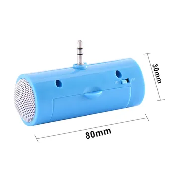 Mini Difuzor Portabil pentru Telefon Mobil și Tabletă PC Vorbitor de 3,5 mm Directe Introduce Microfon Stereo MP3 Player de Muzică Difuzor