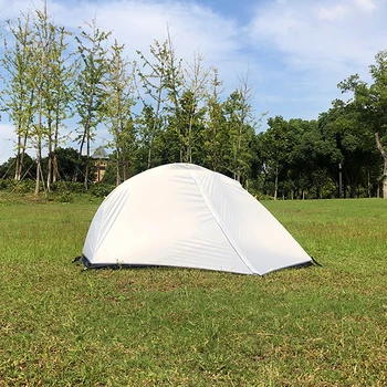 În aer liber, 3 Sezonul de Camping Corturi Ultrausoare Kamp Cort de O Persoană Rucsac Impermeabil Respirabil Adăpost cu Cortul Interior