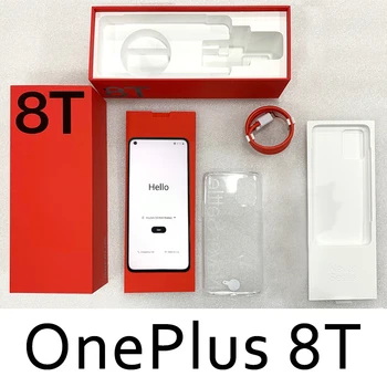 Versiune globală OnePlus 8T 8 T OnePlus Magazin Oficial Snapdragon 865 5G Smartphone 256GB 12GB 120Hz Lichid de Afișare 65W Warp NFC