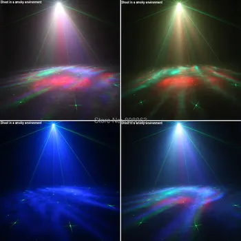 ESHINY Laser RGB LED-uri Galaxy Aurora Lumina de Noapte Pentru Copii Mari Vedete Cer Proiector USB Nebuloasă Lampa de Dormitor, Lângă Lampă Cadou B205N7