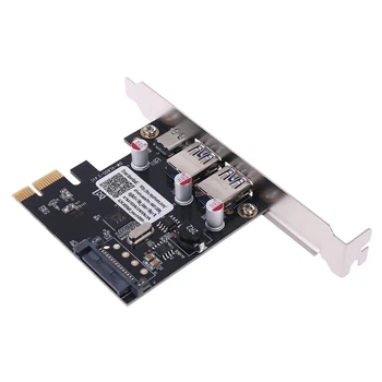 PCIE PCI Express la USB 3.1 Tip-C 2 Port USB 3.0 Tip-Un Riser Card de Expansiune