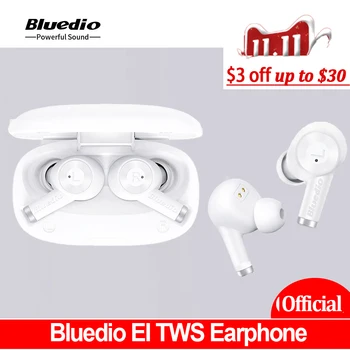 Original Bluedio Ei TWS Căști fără Fir Bluetooth 5.0 Căști Impermeabil ANC Microfon Sport Pavilioane VS Bluedio de Particule